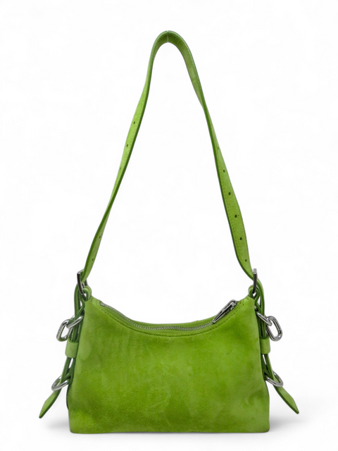 Bolso "Bolso Hobo Pocket mini piel Swarovski pistacho"