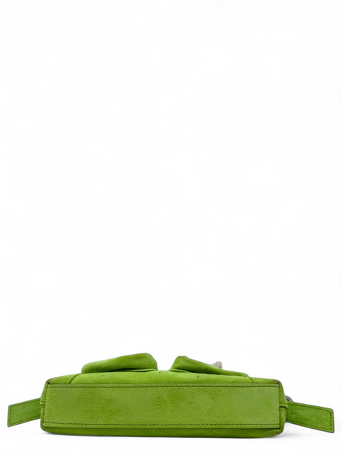 Bolso "Bolso Hobo Pocket mini piel Swarovski pistacho"