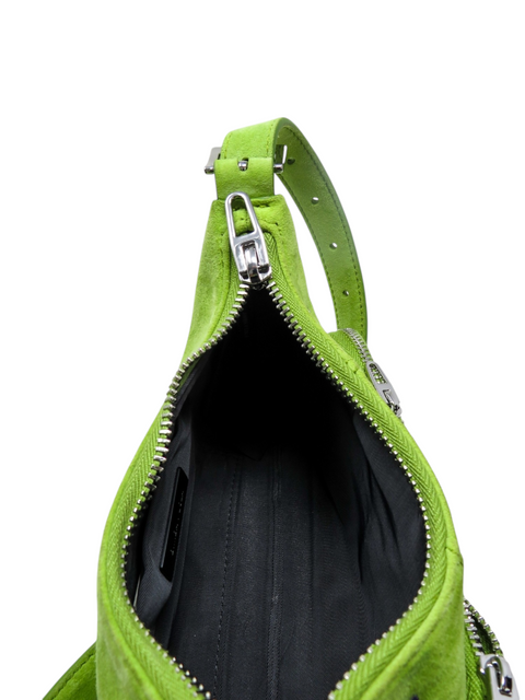 Bolso "Bolso Hobo Pocket mini piel Swarovski pistacho"