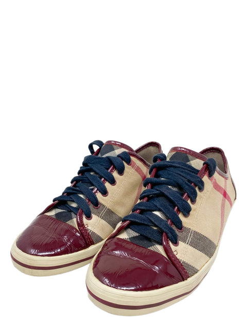 Tenis "House Check Pattern Canvas"