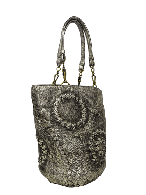 Bolso "Intrecciato-Trimmed Illusion Hobo"