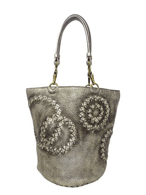 Bolso "Intrecciato-Trimmed Illusion Hobo"