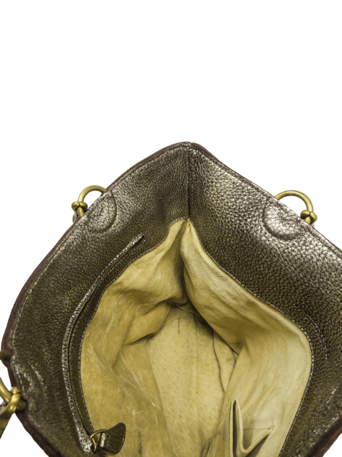 Bolso "Intrecciato-Trimmed Illusion Hobo"