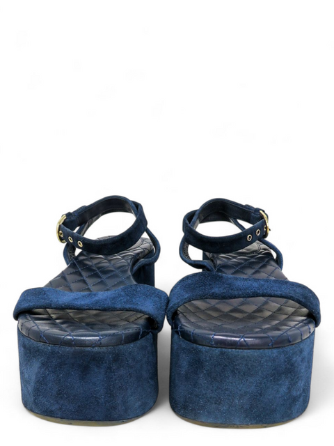 Sandalias "Suade Platform Sandals"