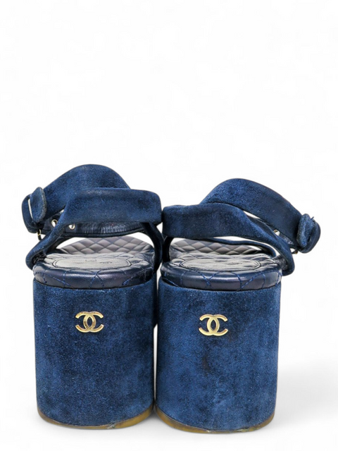 Sandalias "Suade Platform Sandals"