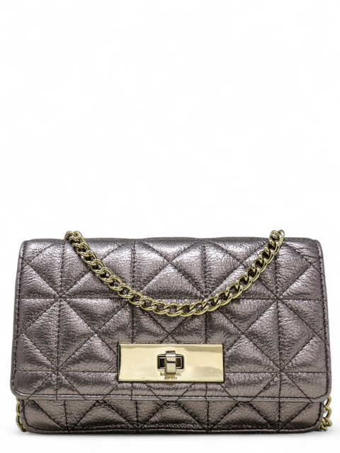 Bolso Plateado