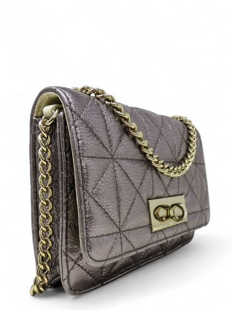 Bolso Plateado