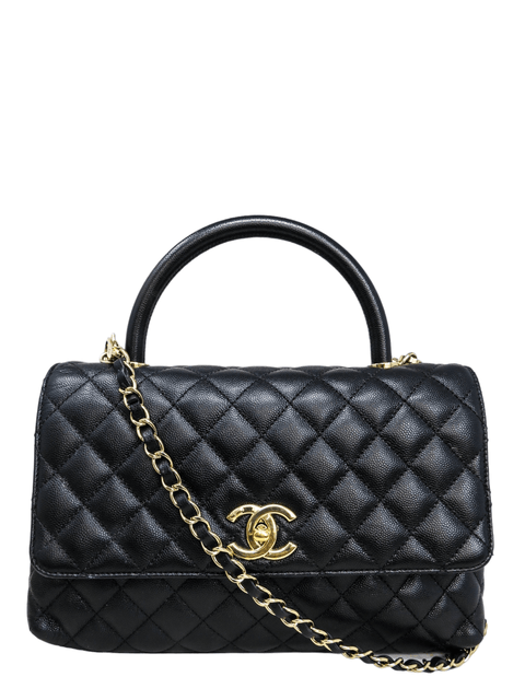 Bolso "Caviar Quilted Small Coco Handle Flap"