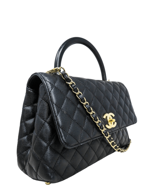 Bolso "Caviar Quilted Small Coco Handle Flap"