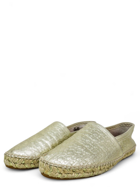Espadrilles Dorados