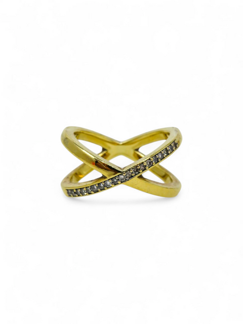 Anillo "Nocturne Cruzado"