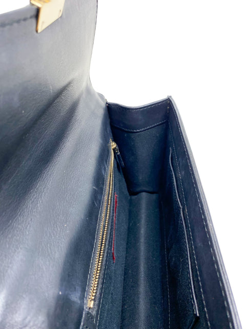 Bolso "Leather Glam Lock Shoulder Bag"