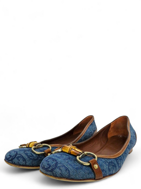 Baletas "GG Canvas Ballet Flats"