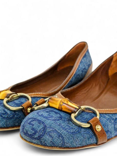 Baletas "GG Canvas Ballet Flats"