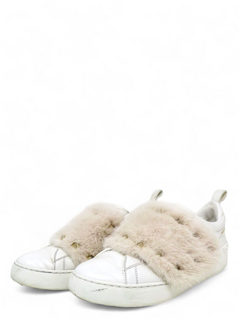 Tenis "Rockstud Accents with Mink Trim"