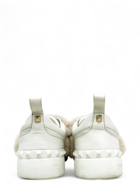 Tenis "Rockstud Accents with Mink Trim"