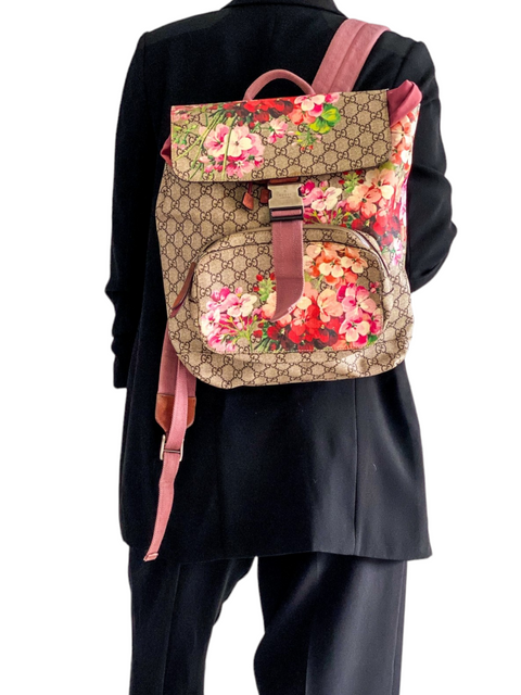 Morral "GG Supreme Blooms Backpack"