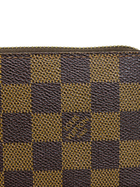 Billetera "Damier Ebene Clemence Wallet"