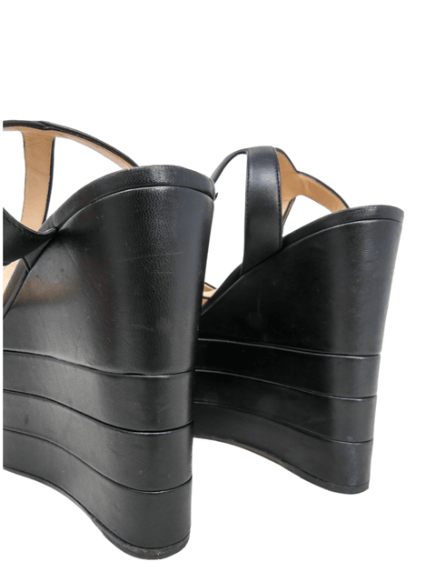 Sandalias "Sally Kingsnake Platform Leather Sandals"