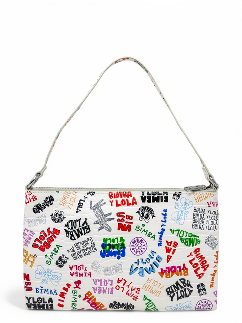 Bolso "Slim Bimba y Lola logo Print"