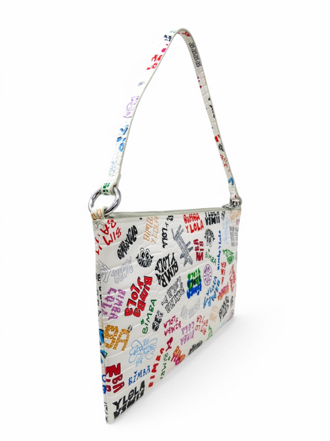 Bolso "Slim Bimba y Lola logo Print"
