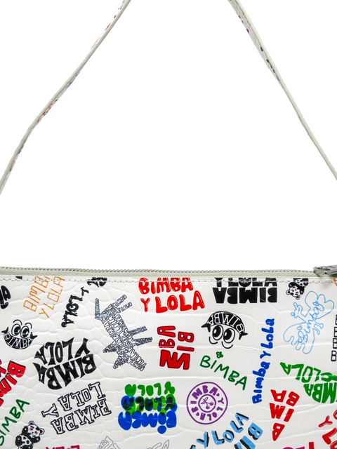 Bolso "Slim Bimba y Lola logo Print"
