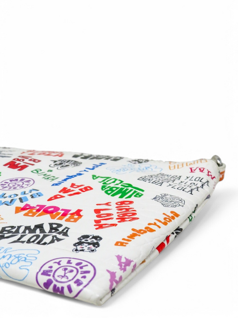 Bolso "Slim Bimba y Lola logo Print"