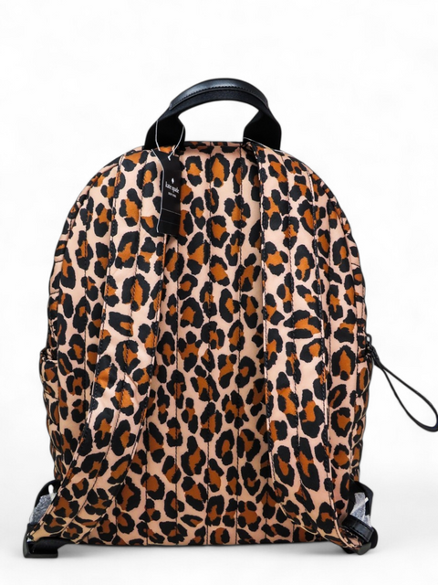 Morral "Camden Quilted Large Leopard Backpack"