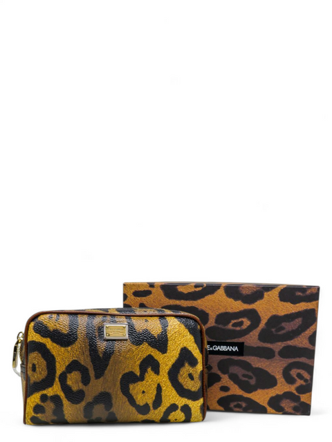 Cosmetiquera "Necessaire Crespo Leopard Print"