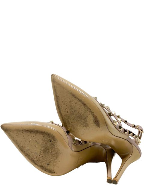 Tacones "Rockstud Accents Patent Leather"