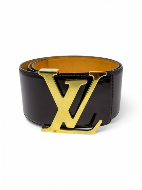 Correa "Vernis Patent Leather Waist Belt"