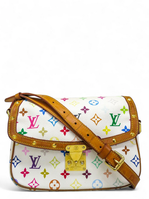 Bolso "Monogram Multicolor Sologne White"