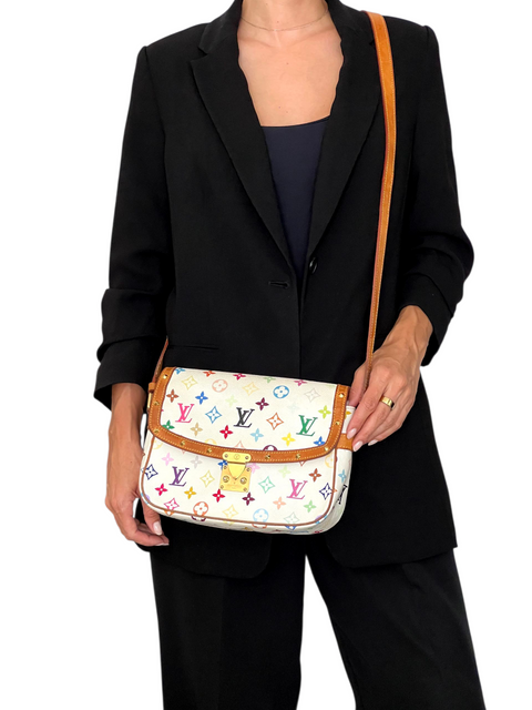 Bolso "Monogram Multicolor Sologne White"
