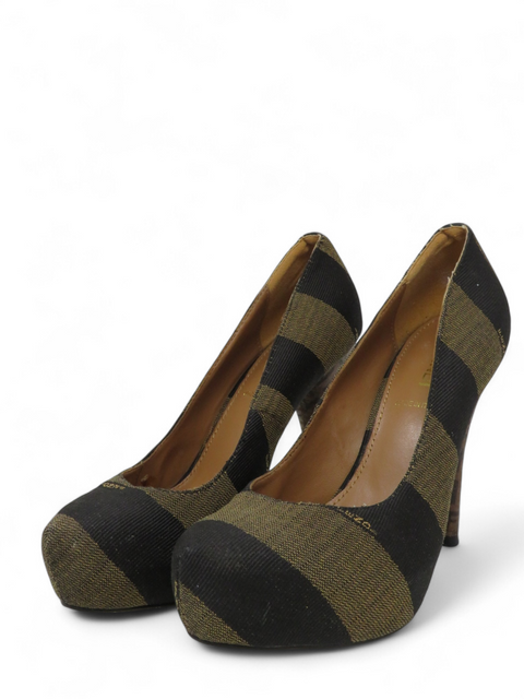 Tacones Cafés