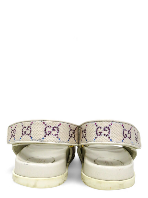 Sandalias "Gucci Moritz Supreme Doble GG Crystal"