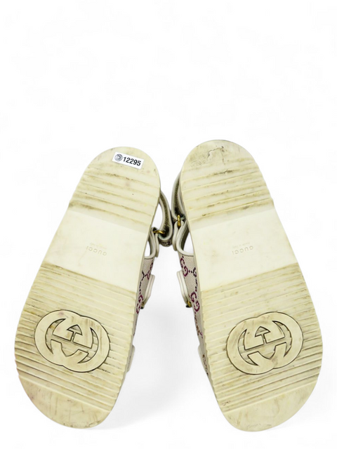 Sandalias "Gucci Moritz Supreme Doble GG Crystal"