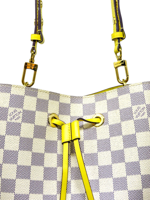 Bolso "Damier Azur Neo Noe Pineapple"
