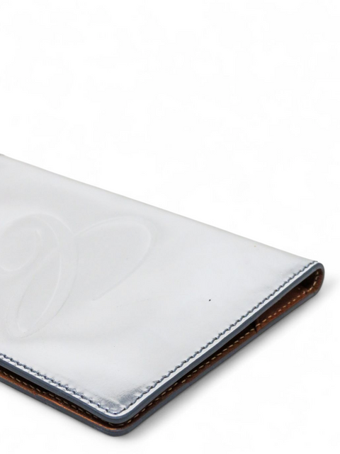 Funda para Pasaporte Plateada