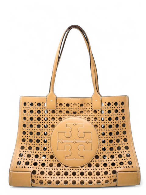 Bolso "Ella Large Basketweave Leather Tote"