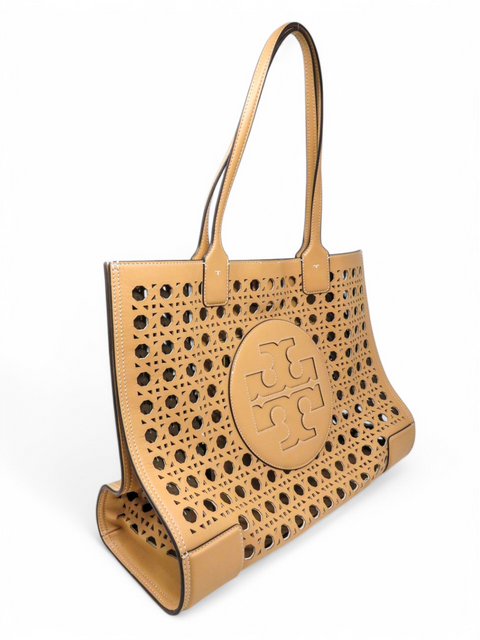 Bolso "Ella Large Basketweave Leather Tote"