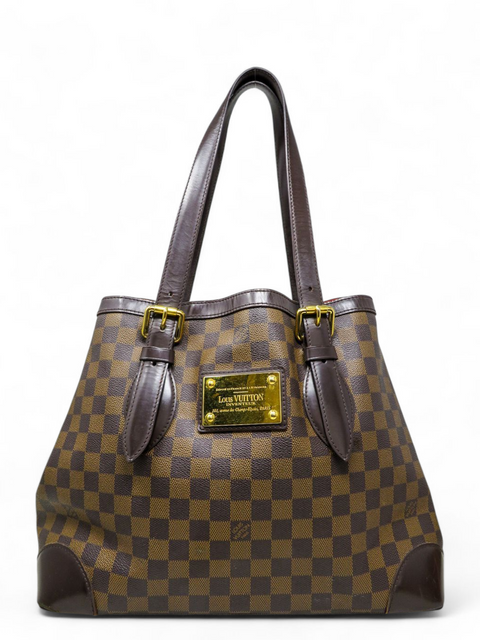 Bolso "Damier Ebene Hampstead MM"
