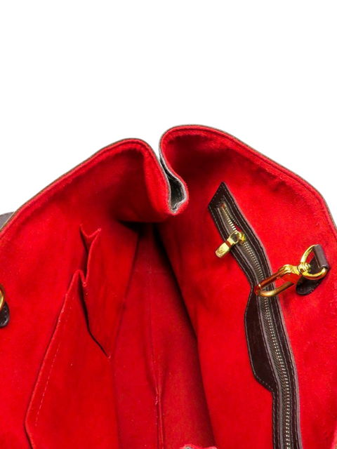 Bolso "Damier Ebene Hampstead MM"