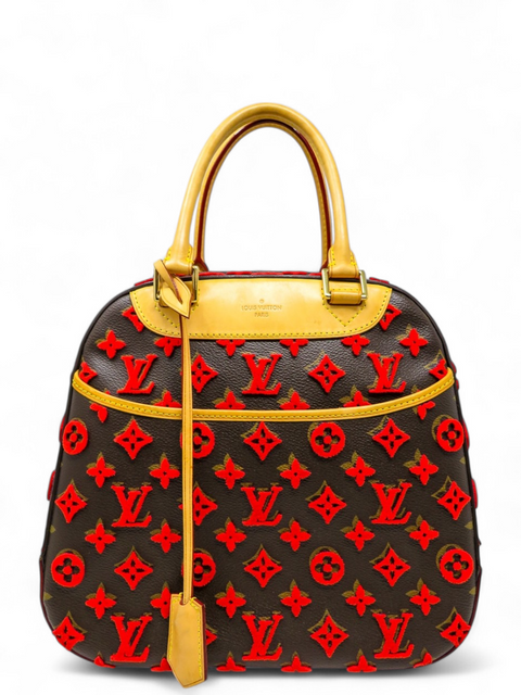 Bolso "LV Monogram Limited Edition Deauville Cube"