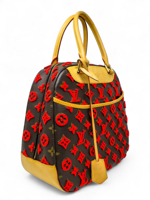 Bolso "LV Monogram Limited Edition Deauville Cube"