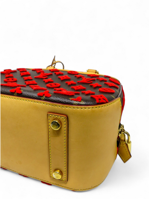 Bolso "LV Monogram Limited Edition Deauville Cube"