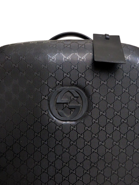 Maleta "GG Supreme Interlocking G Suitcase"