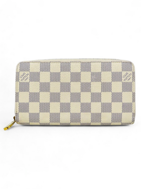 Billetera "Damier Azur Pattern Zippy Wallet"