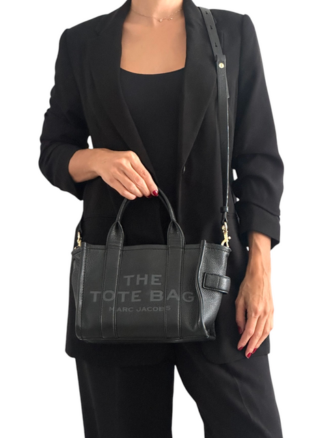 Bolso "The Leather Small Tote Bag Cement"