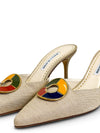 Tacones Beige