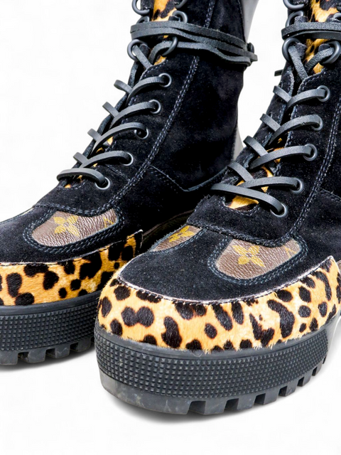Botas "Animal print Laureate"